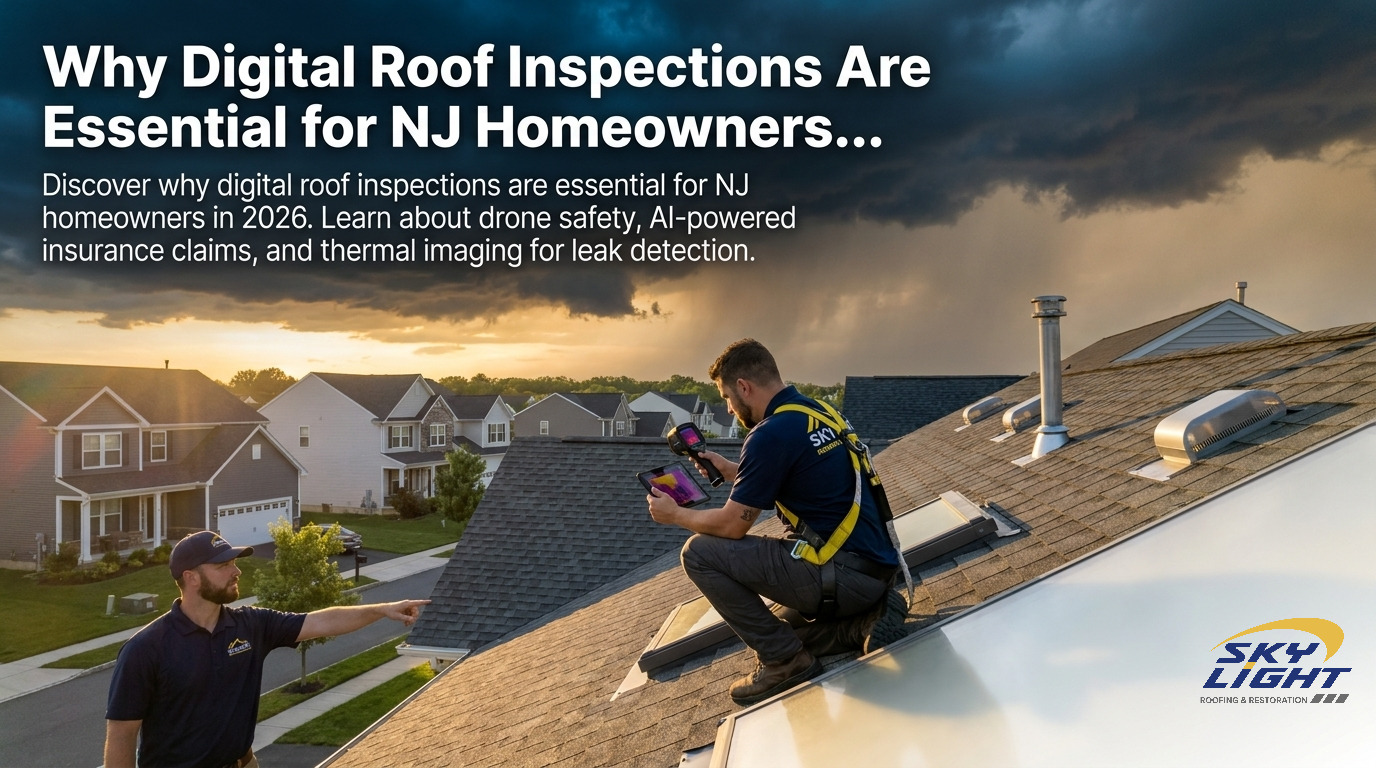 Emergency Roof Leaks: Immediate Steps for NJ Homeowners