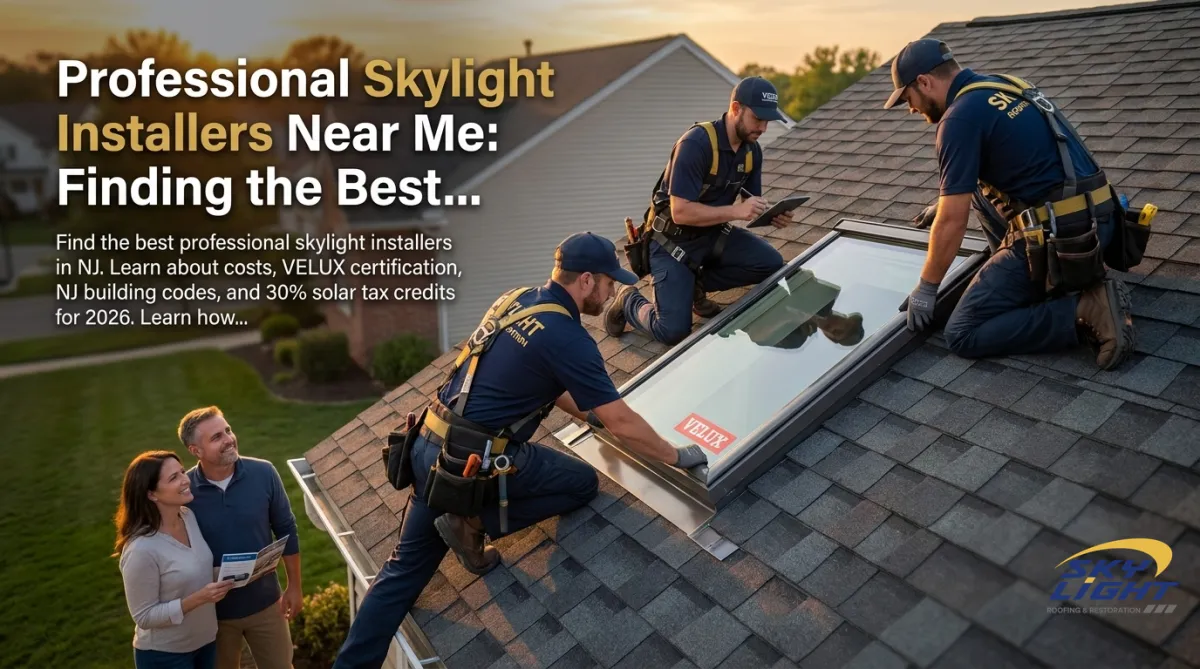 Professional Skylight Installers Near Me: Finding the Best…