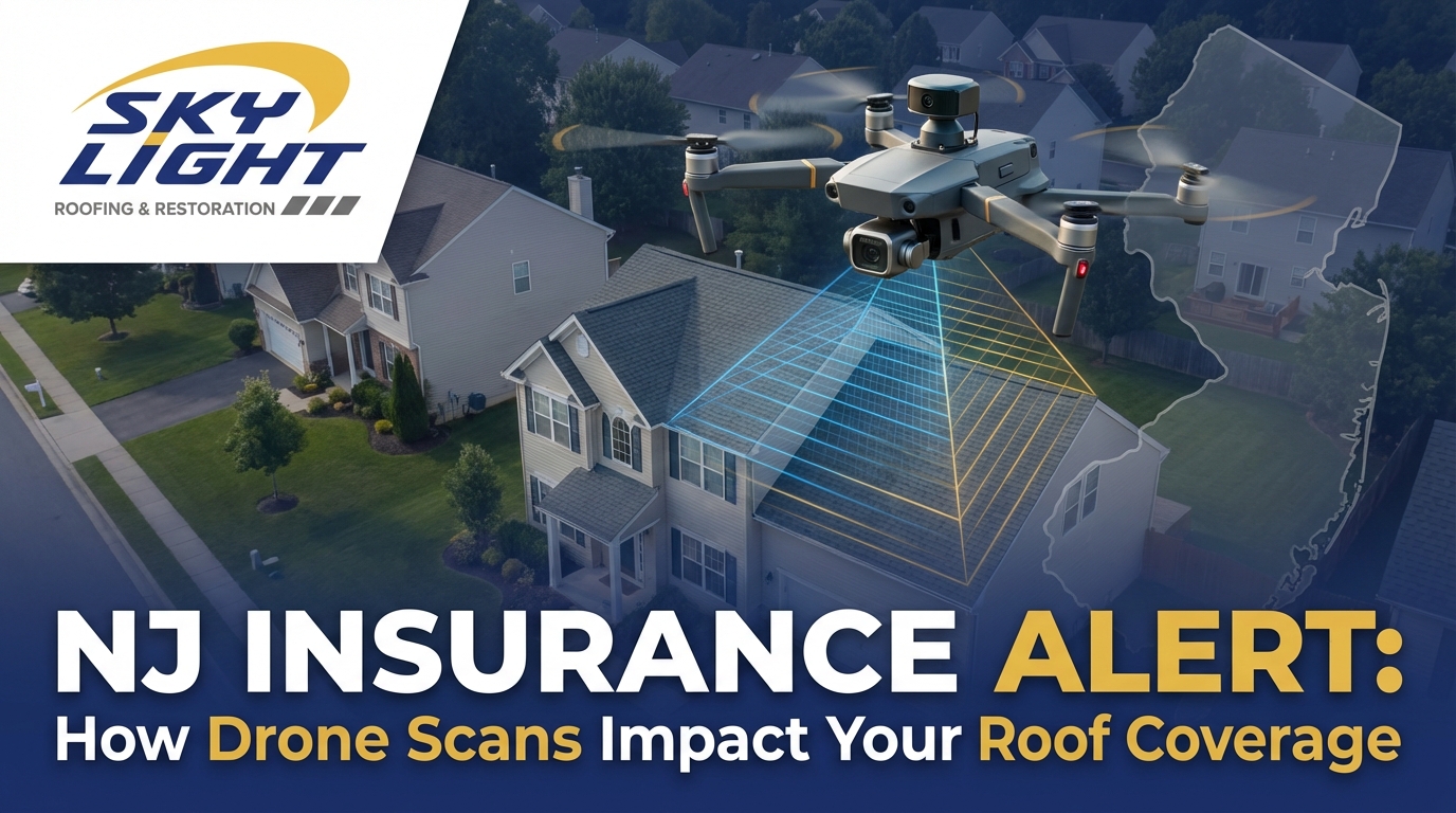 NJ Insurance Alert: How Drone Scans Impact Your Roof Coverage