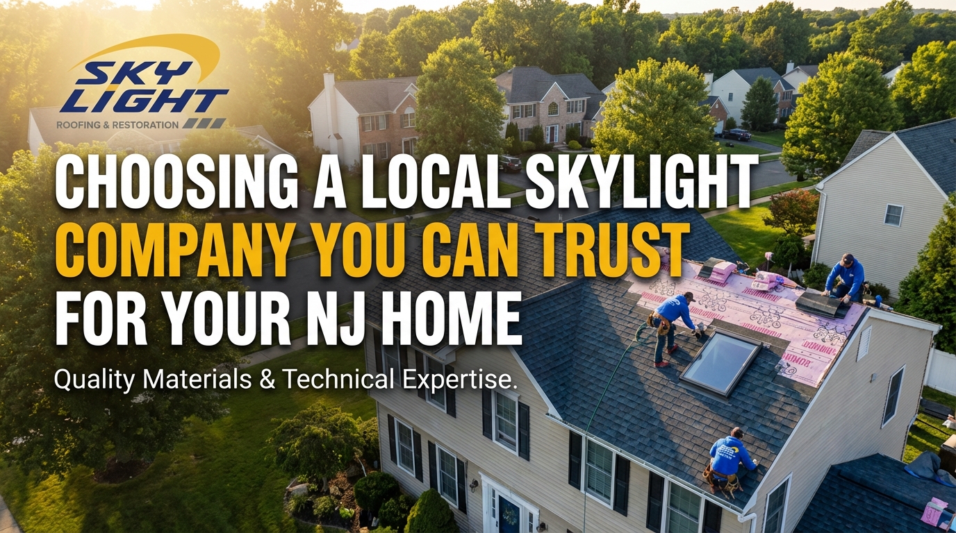 Choosing a Local Skylight Company You Can Trust for Your NJ Home