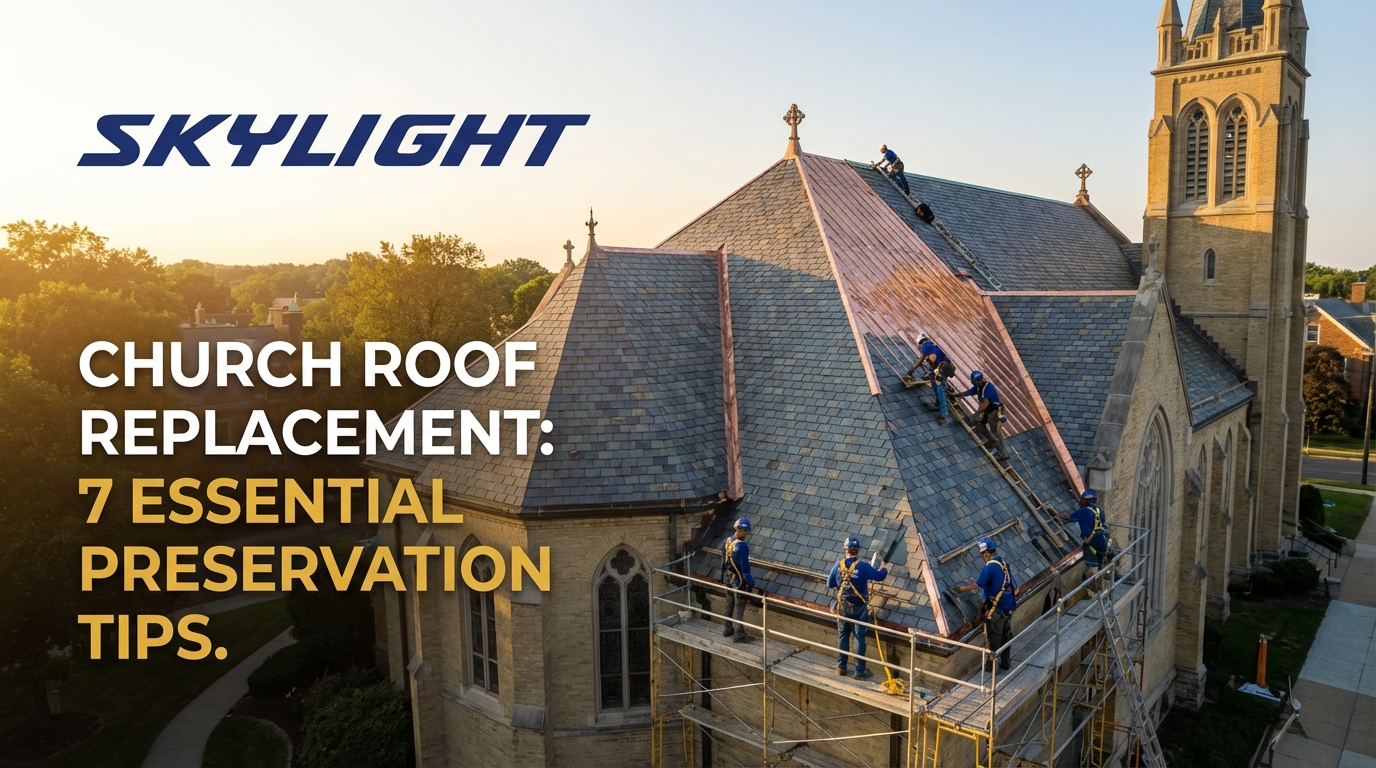 Church Roof Replacement: 7 Essential Preservation Tips