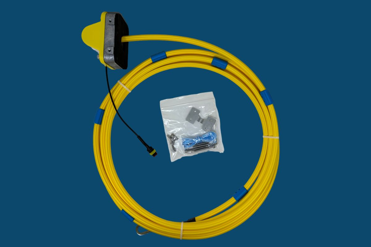 grain moisture and temperature cables for bin monitoring