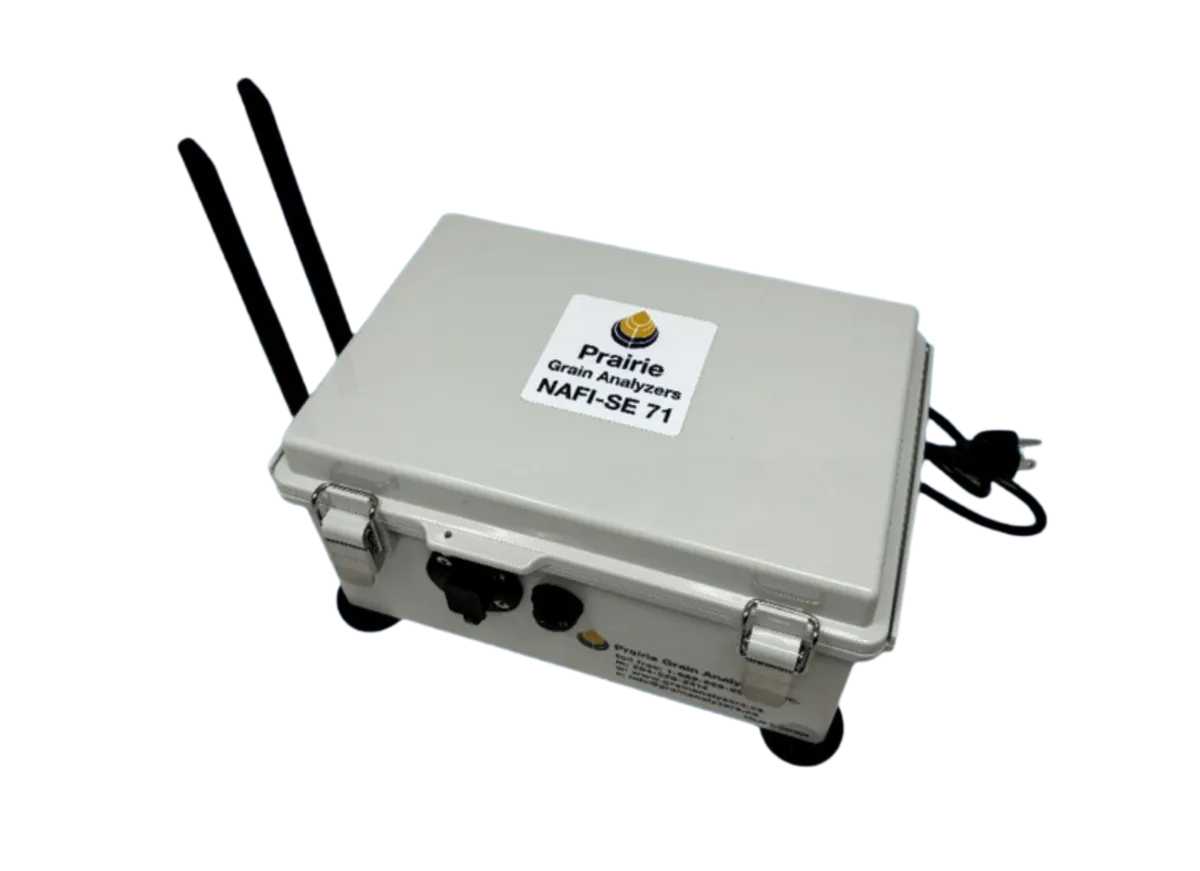 wireless grain bin monitoring system with real time data