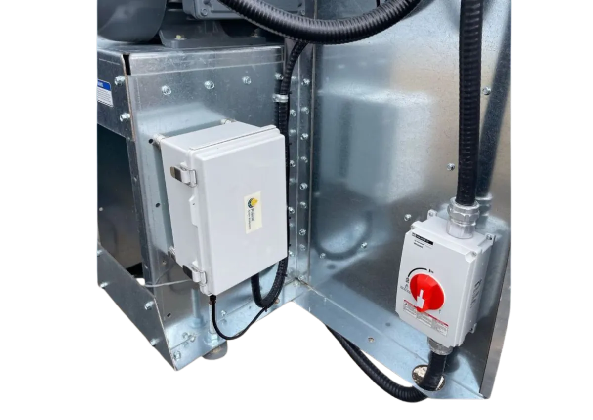 automated grain fan controller for moisture and airflow control