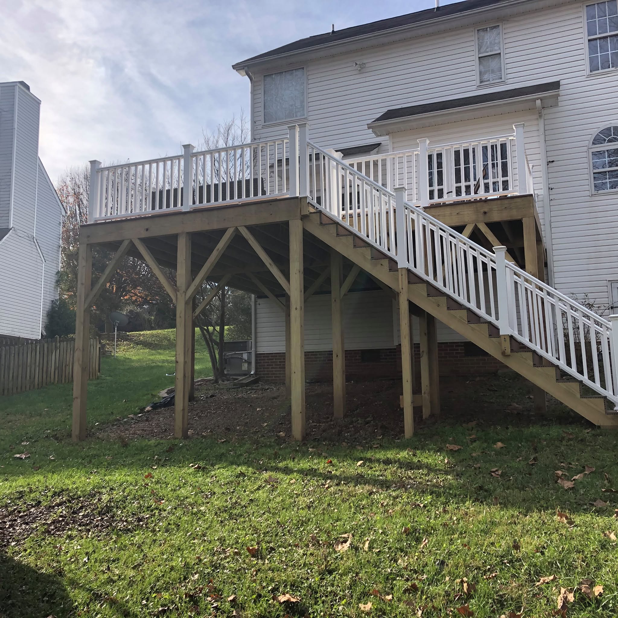 Custom Deck Construction Blounts Creek, NC