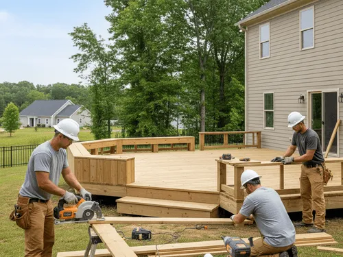 Custom Deck Construction in Blounts Creek, NC