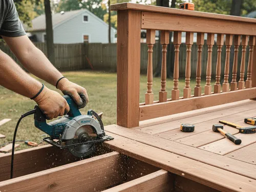 Deck Framing & Trim Installation in Blounts Creek, NC