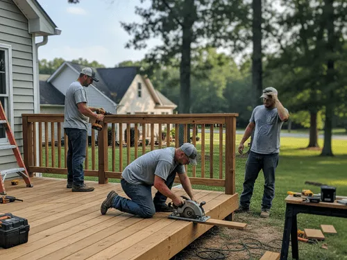 Wilmington, NC Deck Framing & Trim Installation
