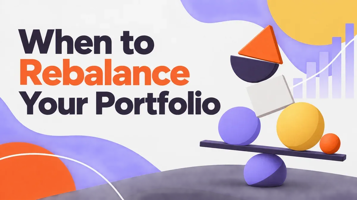 Illustration for the WealthMore guide: When to Rebalance Your Portfolio: 5 Best Things to Know