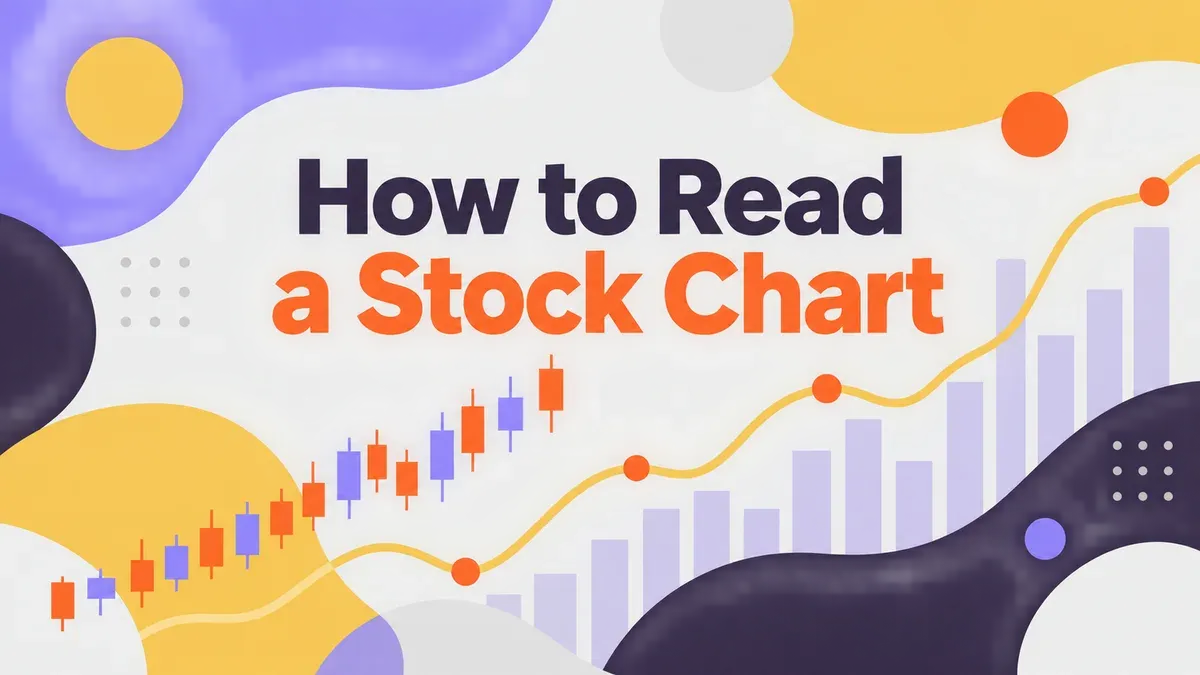 Illustration for the WealthMore guide: How to Read a Stock Chart: 5 Best Things to Know