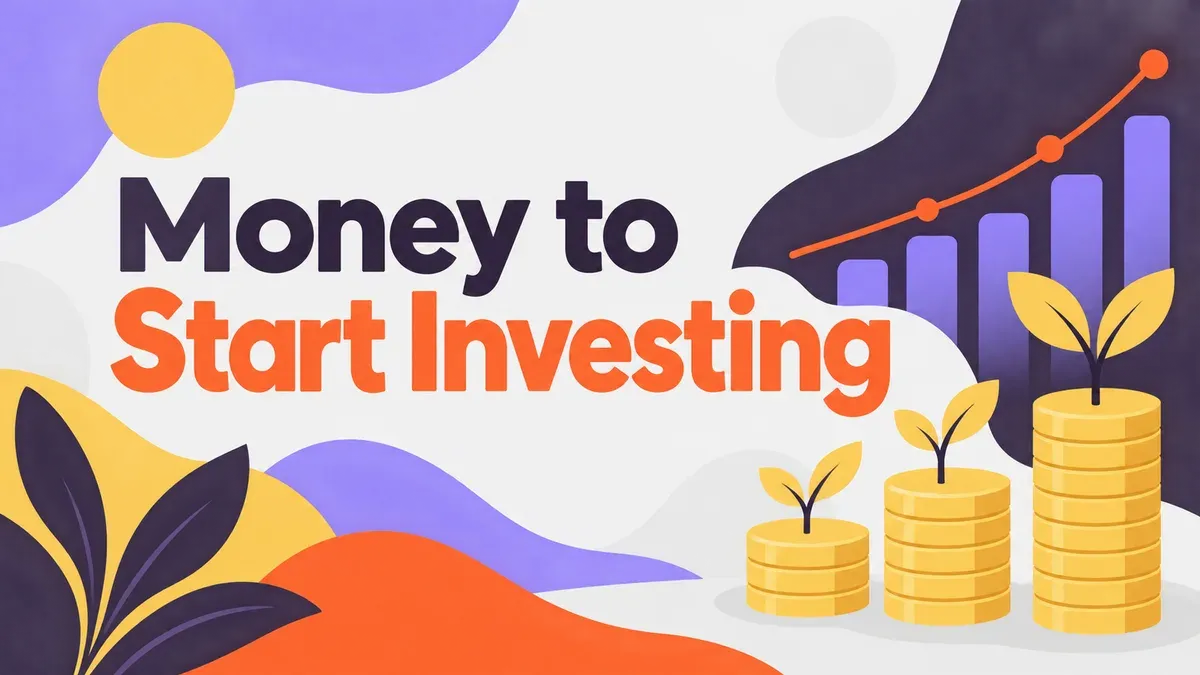 Illustration for the WealthMore guide: Money to Start Investing: 5 Best Numbers to Know