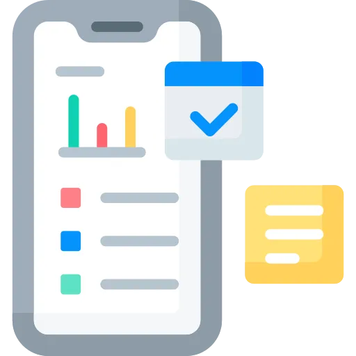 Mobile app interface for managing salon business remotely