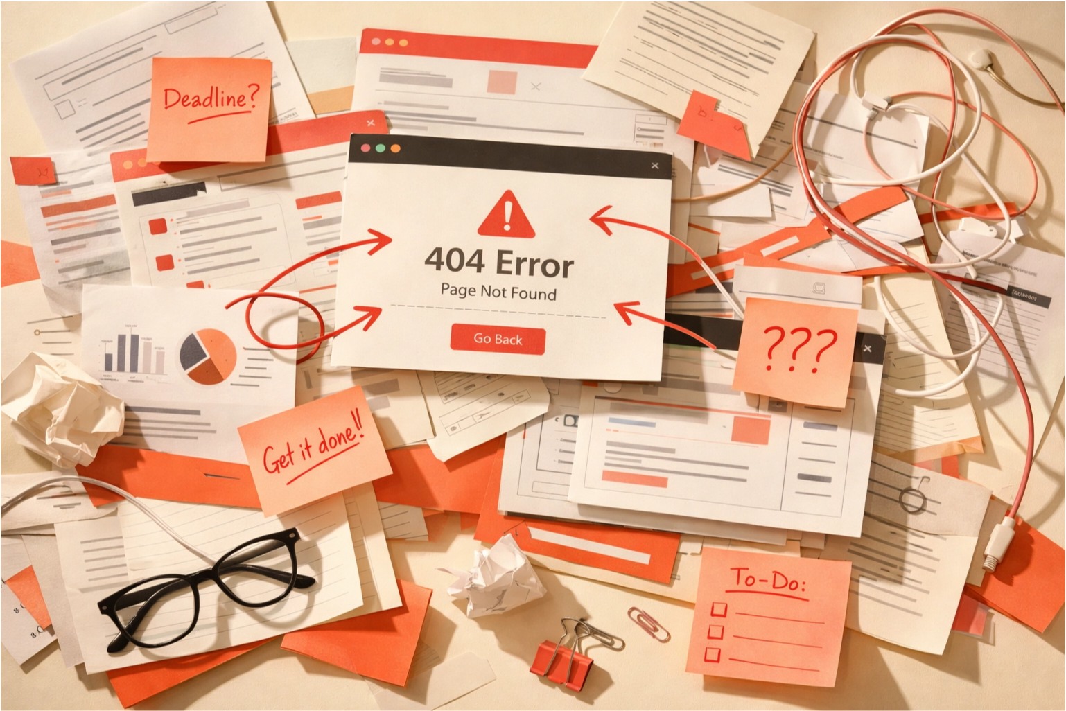 The Scattered Pages Problem