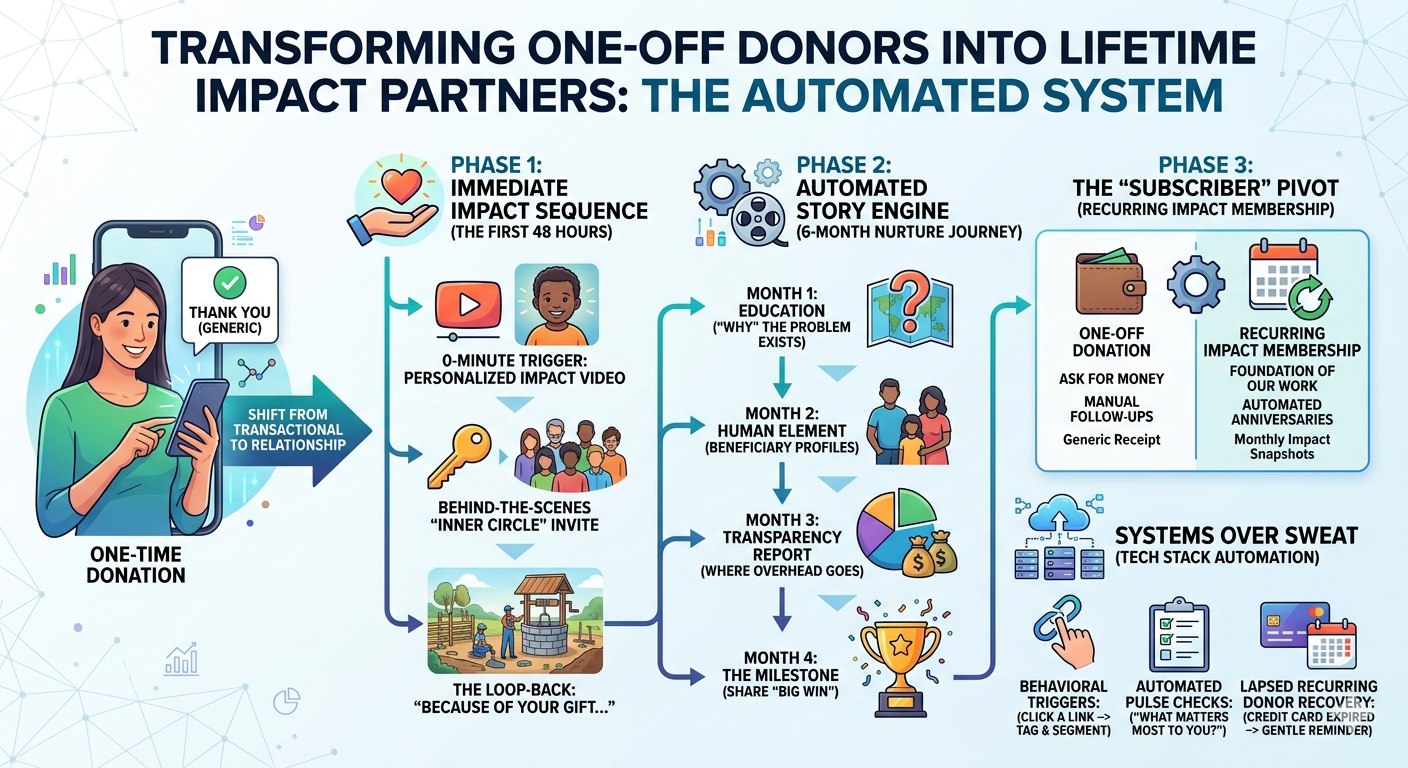 Transforming One-off-Donors to Lifetime Supporters