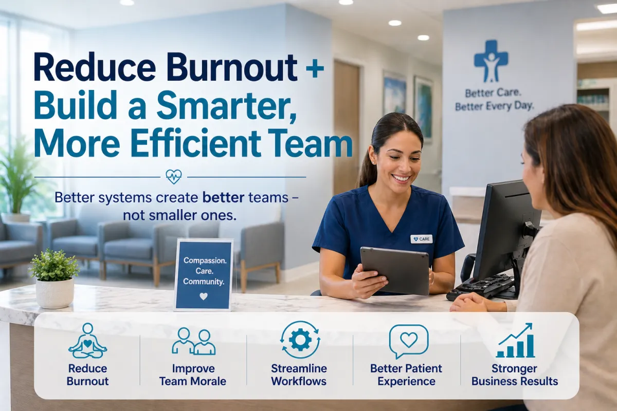 Reduce Burnout-Use More Efficient Systems