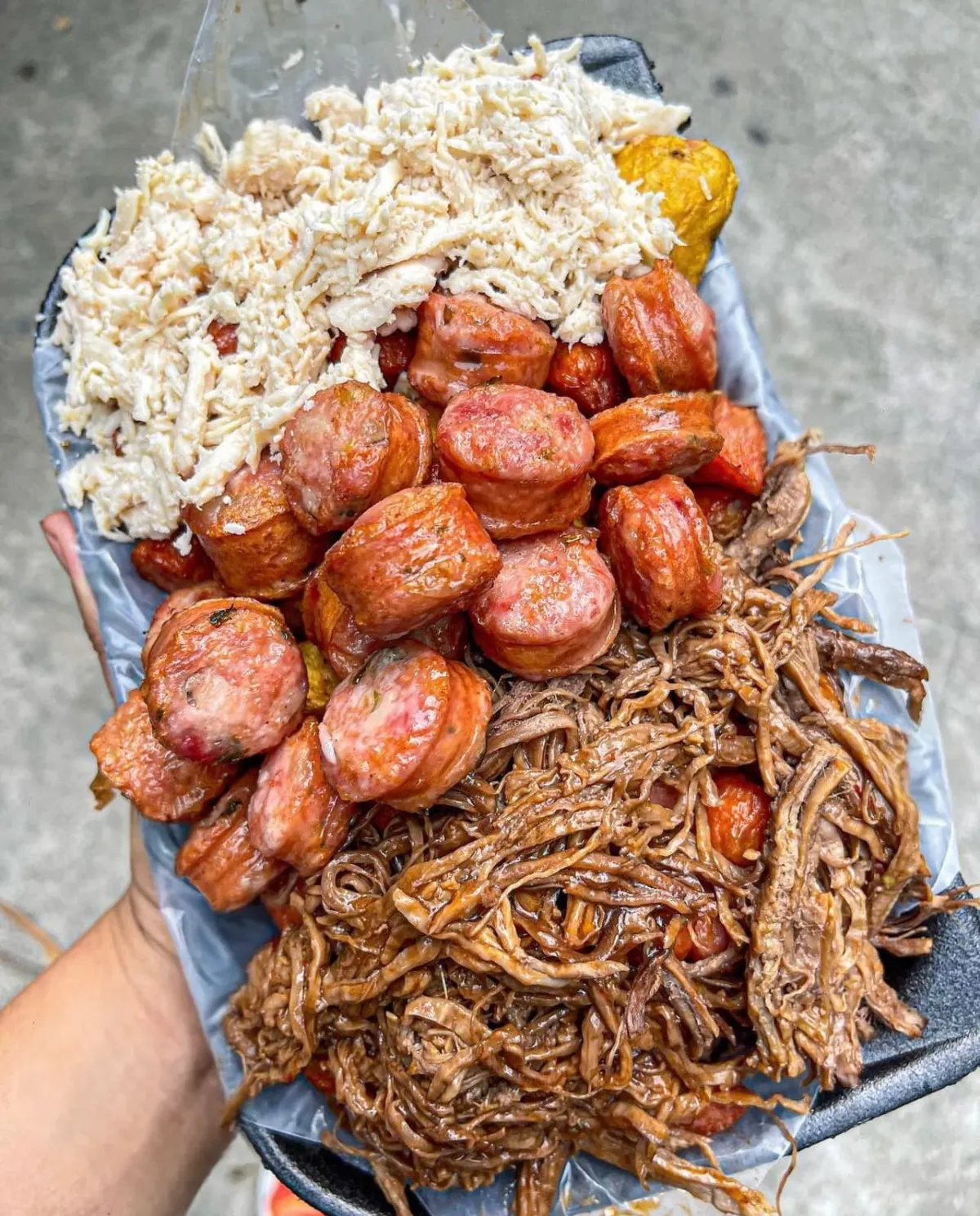 Plato mixto de carnes a la parrilla