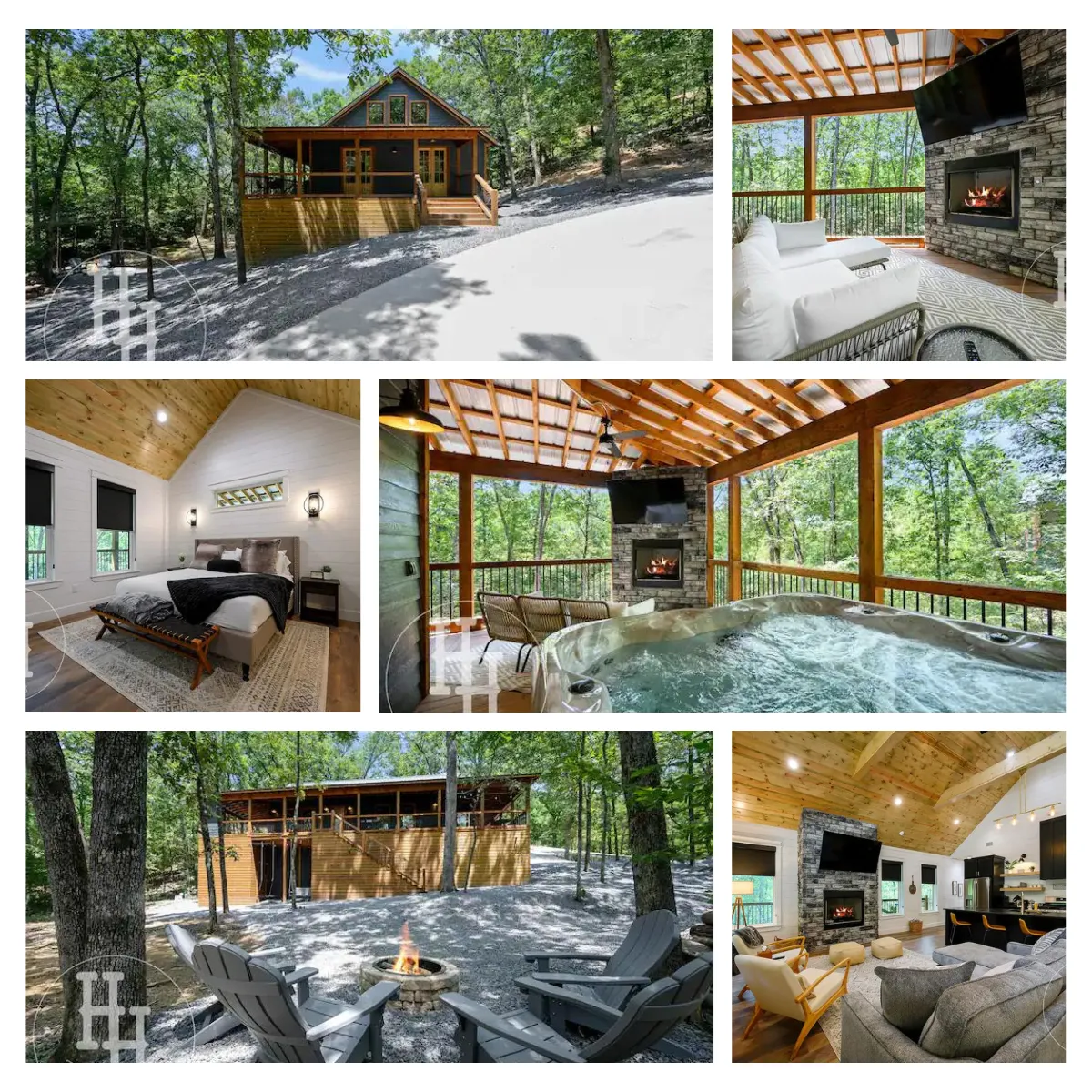 Find your dream getaway at the serene Heavenly Hollow Cabin, a luxurious retreat nestled in the heart of Broken Bow, Oklahoma, promising a tranquil escape for up to 8 guests amidst nature's embrace.