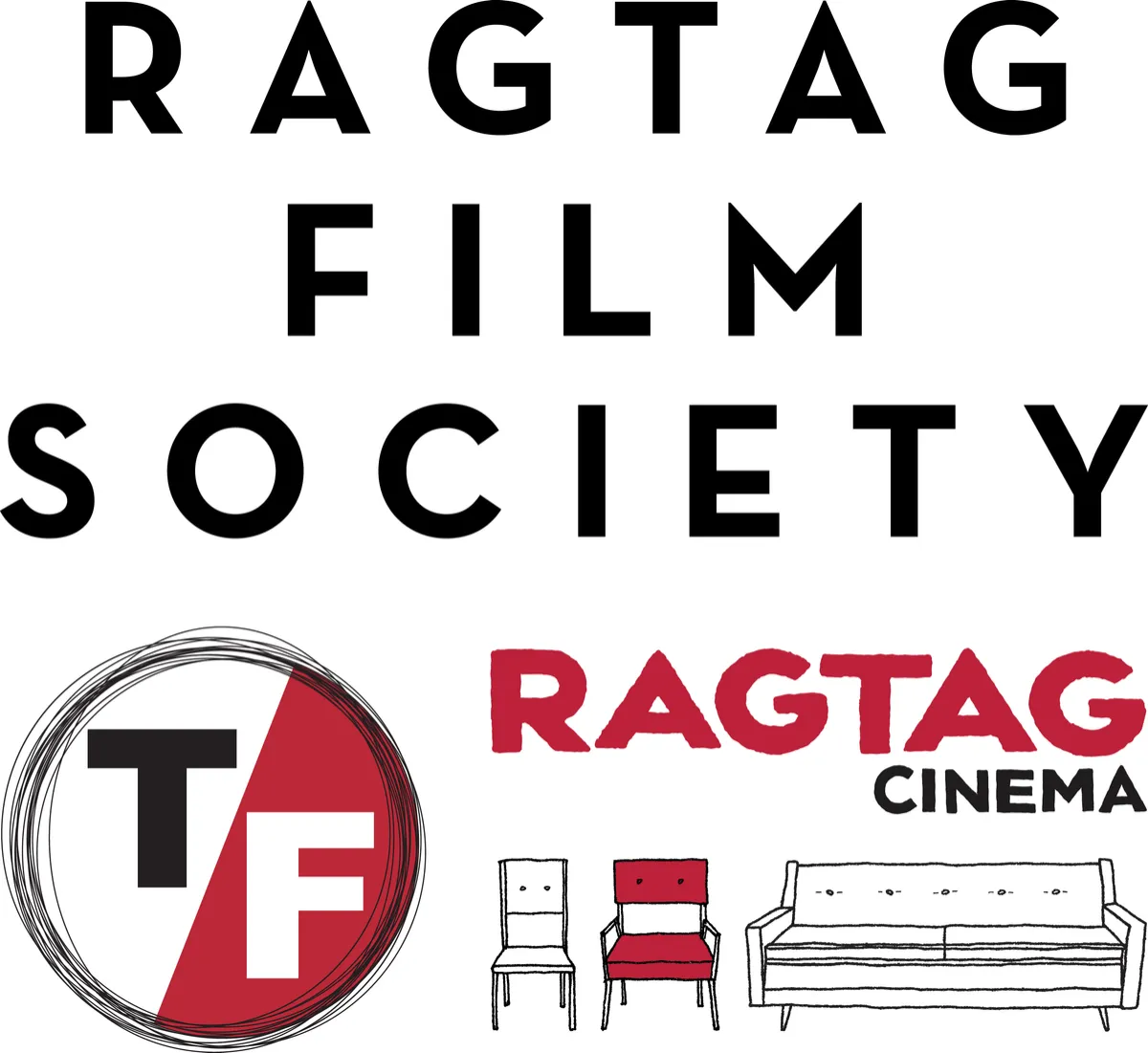 Ragtag Film Society T/F Logo
