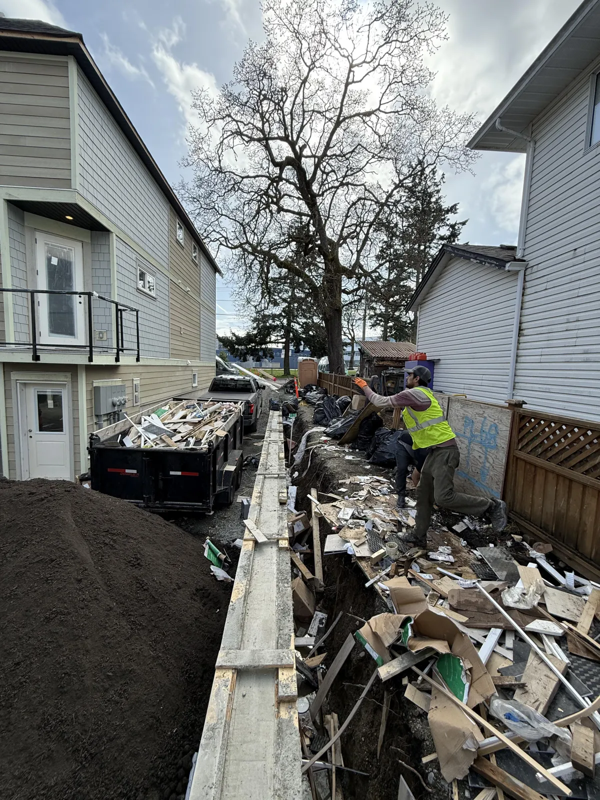 Victoria home reno/renovation junk removal before