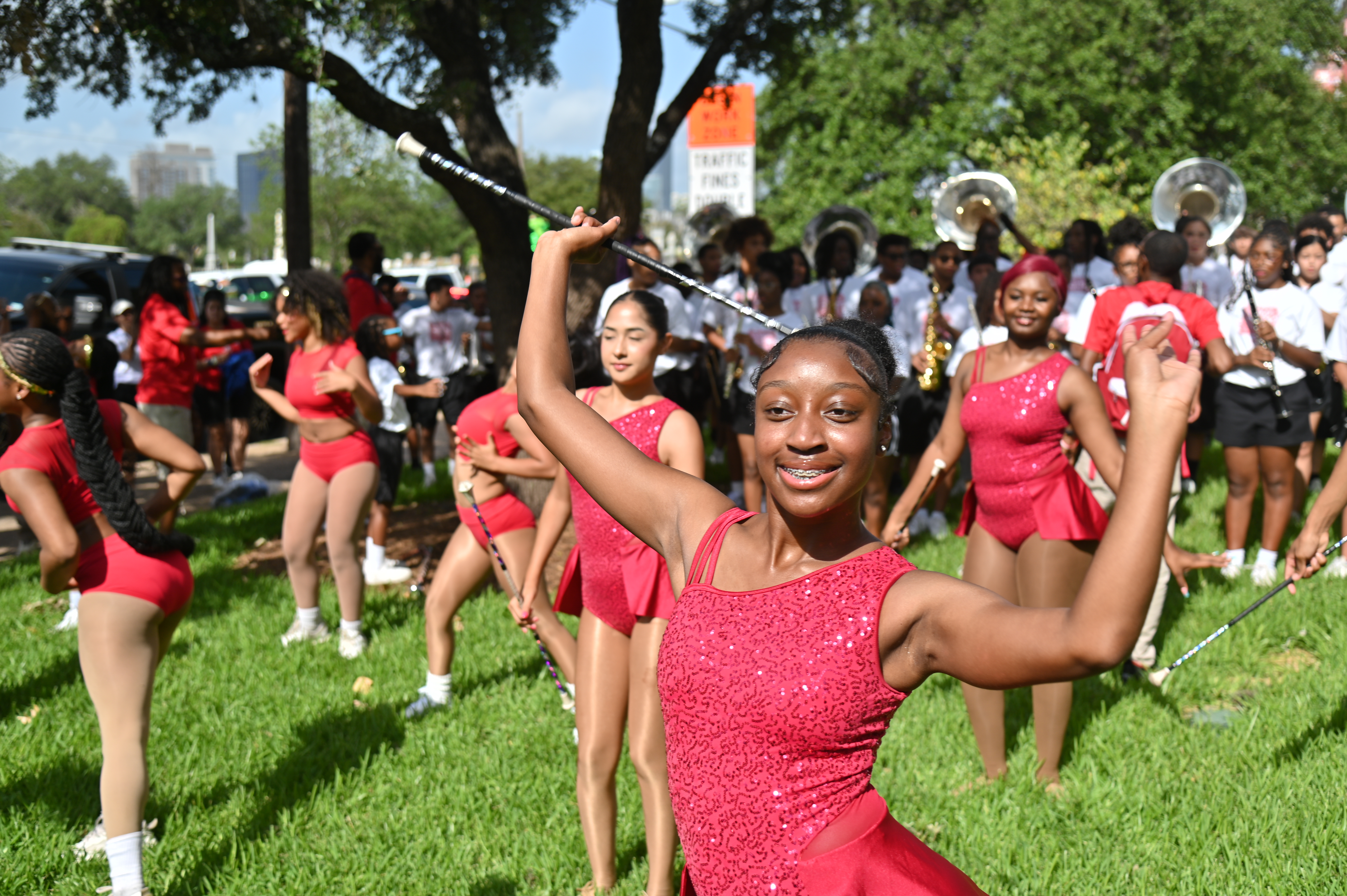 a table with paints and paint brushes