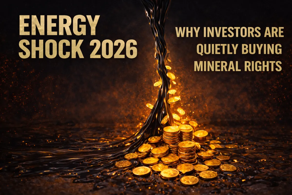 Energy Shock 2026: Why Investors Are Quietly Buying Mineral Rights
