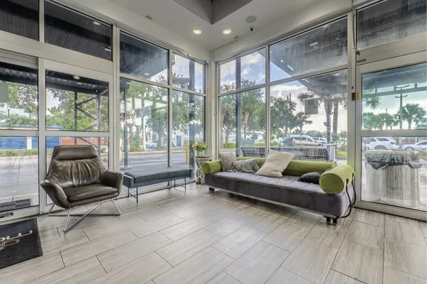 Omni shuttle van at MCO