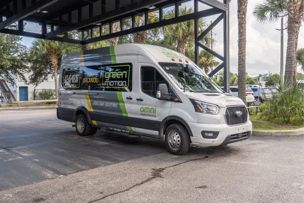 Park My Share shuttle at MCO