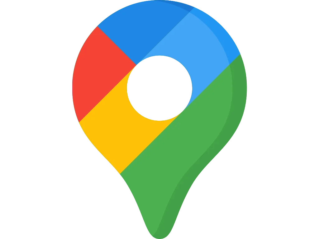 Google Business profile map pin icon representing local business visibility on Google search and maps.