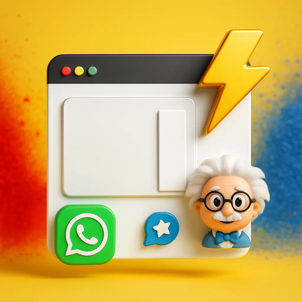 Launch a fast one-page website with your number, WhatsApp and a booking widget.