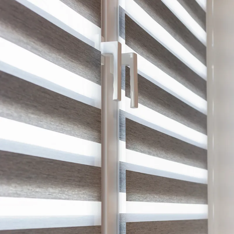 Licensed company installing zebra shades in Stuart, FL for a clean and modern window upgrade.