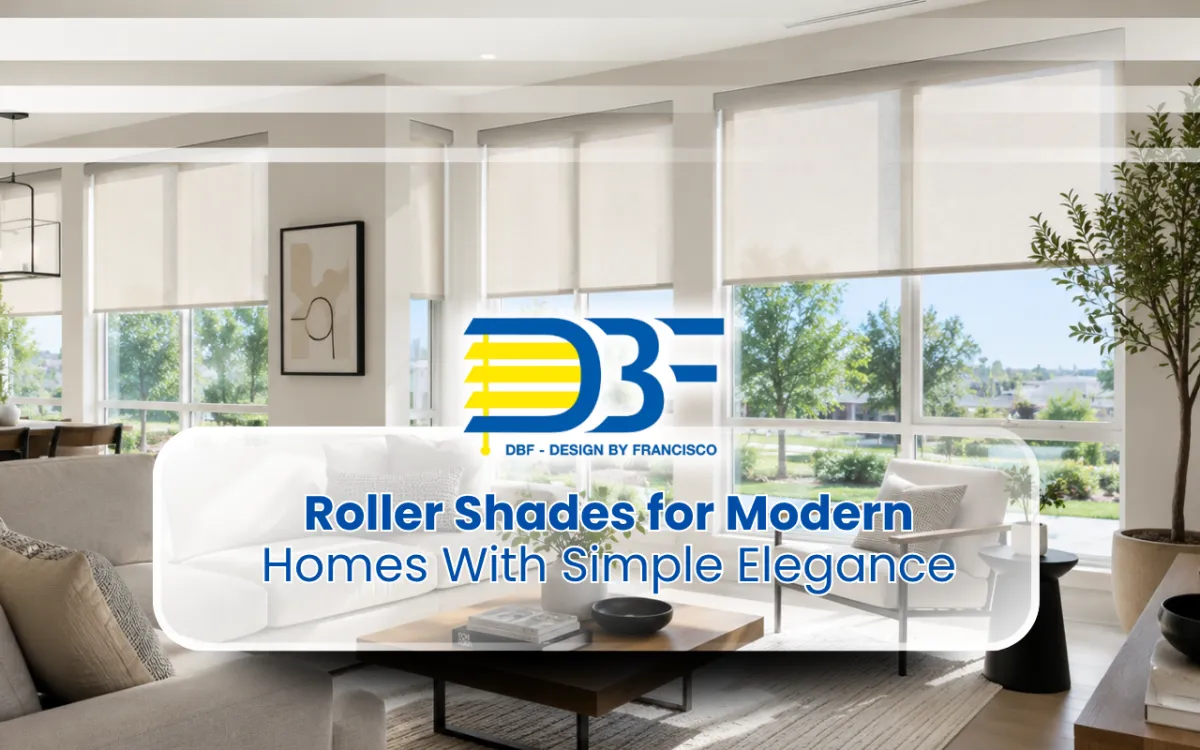  Roller shades for modern homes in a bright living room