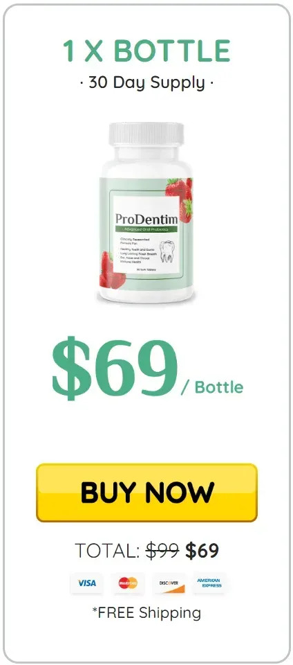 prodentum one bottle pack