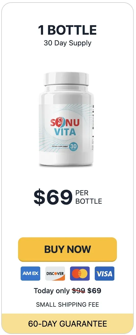 sonuvita one bottle pack