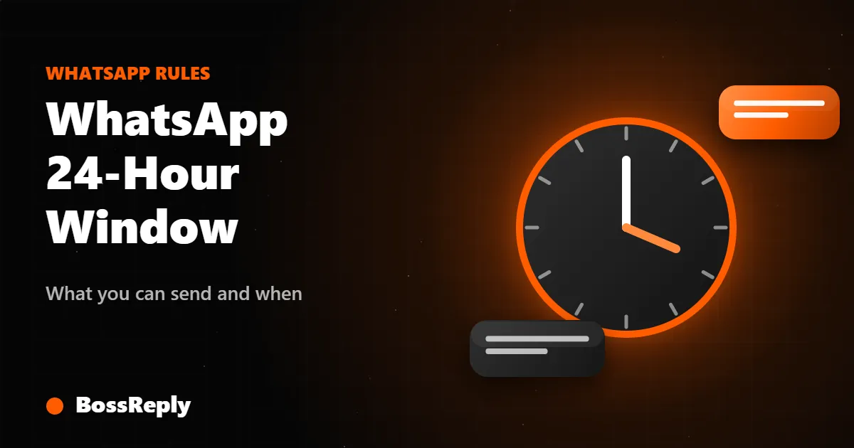 Phone with a chat and a large clock card showing a 24-hour countdown beside it