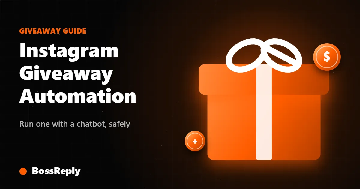 Instagram Giveaway Automation: Run One With a Chatbot Safely