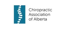 Chiropractic Association of Alberta logo.”