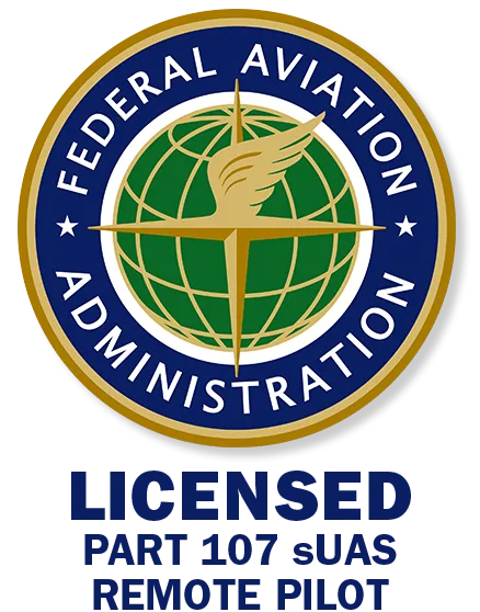 FAA Part 107 Licensed Pilot Emblem