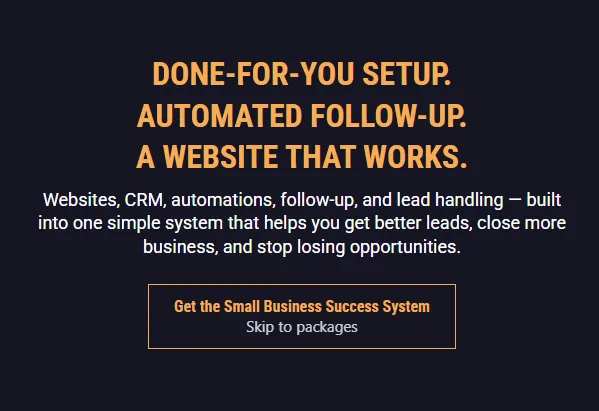 website and digital marketing offer image