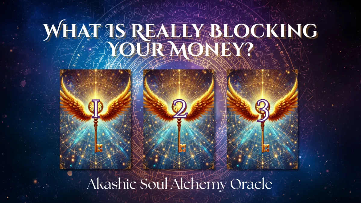 🔮 What Is Really Blocking Your Money? (Akashic Pick a Card Reading)