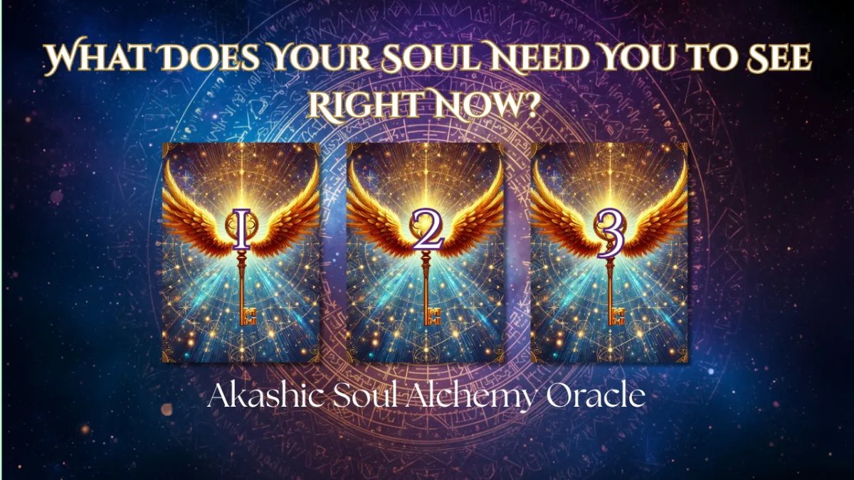 Pick a card reading for what your soul needs to see right now using oracle cards