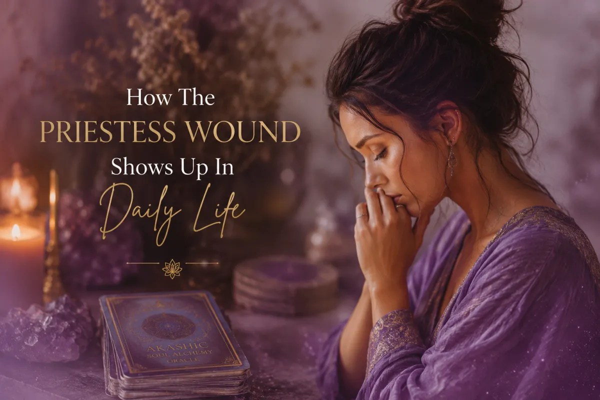 How the Priestess Wound Shows Up in Daily Life | Relationships, Purpose, Money & Business