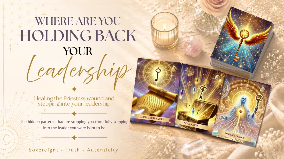 Why Are You Holding Back Your Leadership? | Weekly Akashic Oracle Reading