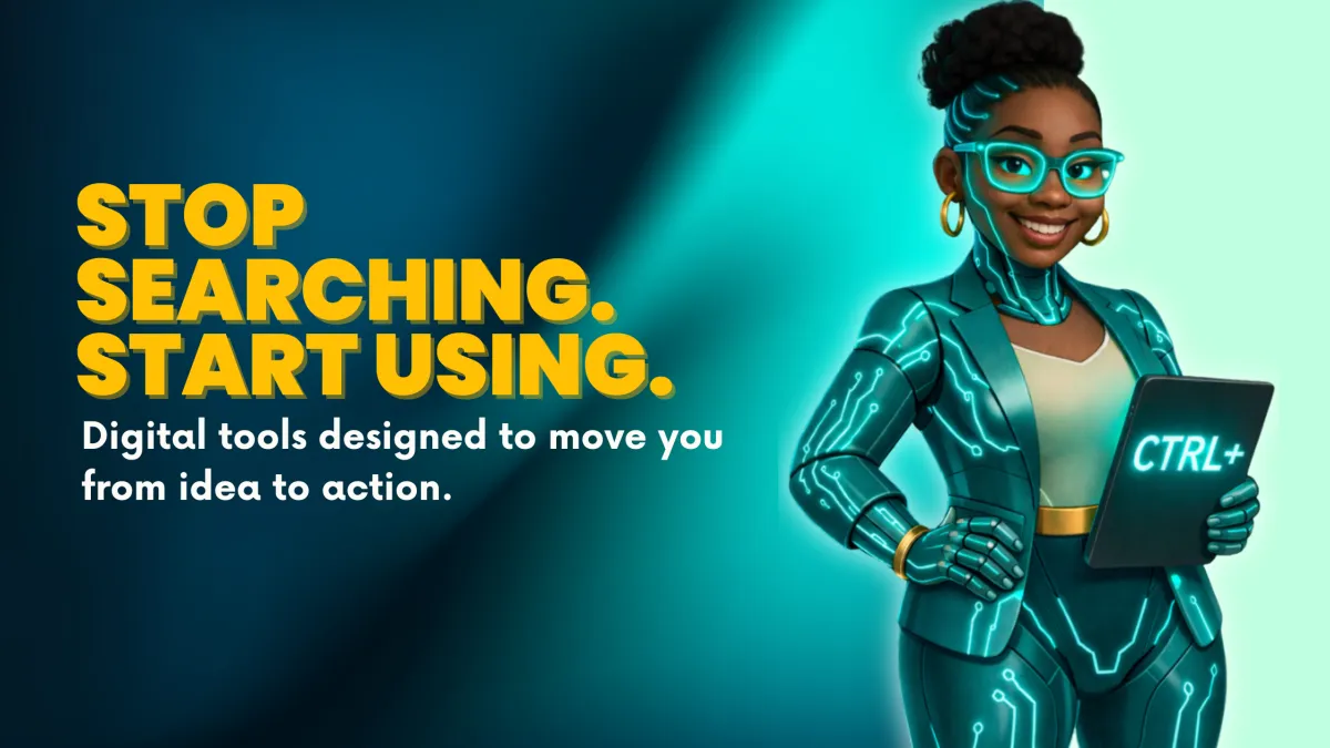 A conceptual collage featuring a rising staircase of content icons, AI symbols, and creative tools, with people ascending toward a bright, open sky, symbolizing growth and new possibilities in content creation.