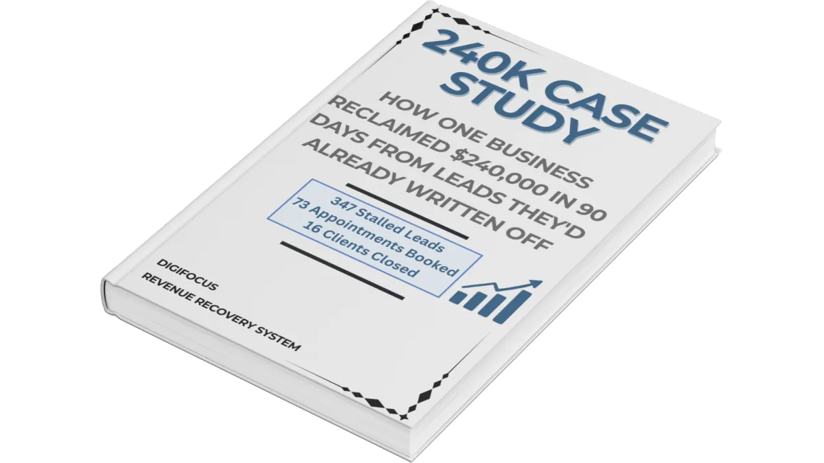 240K revenue recovery case study — 347 dead leads converted in 90 days