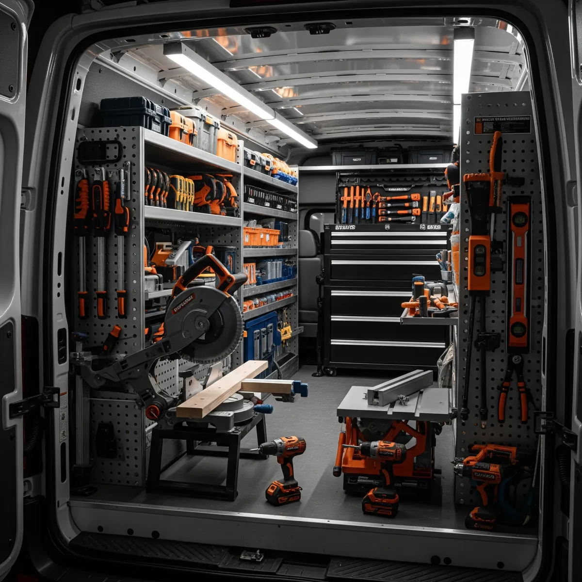 Kitchen, Bath, and Whole-House Remodelers Work Truck