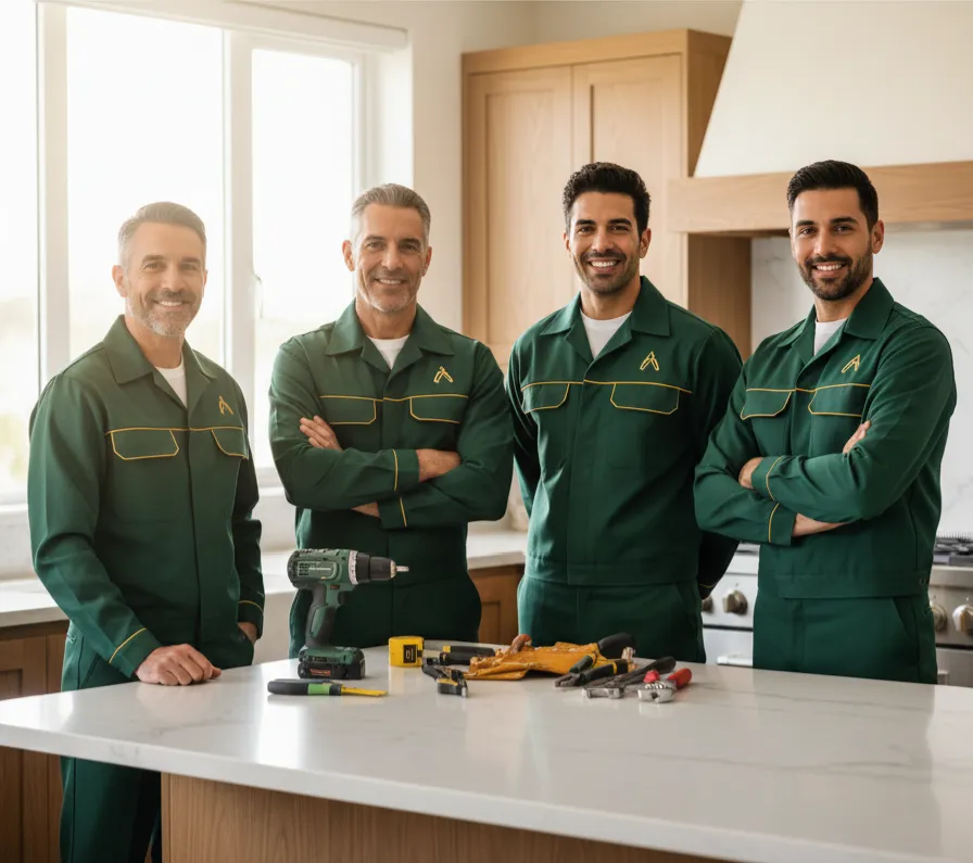 Professional Handyman Team Members