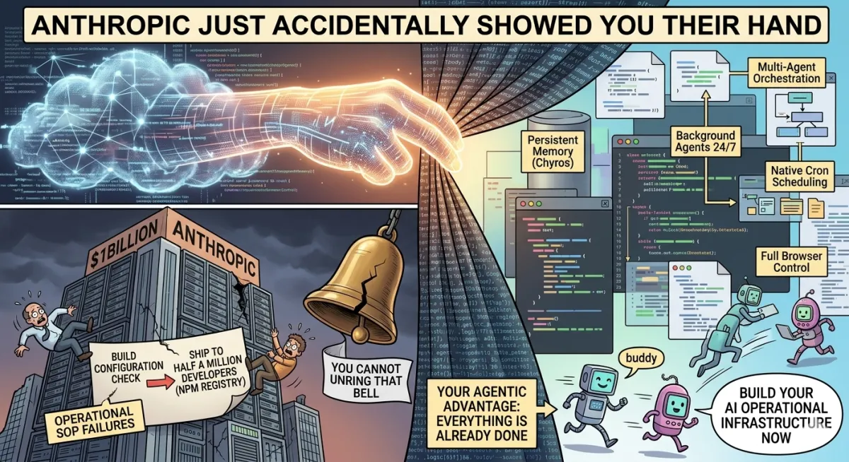 Anthropic Just Accidentally Showed You Their Hand