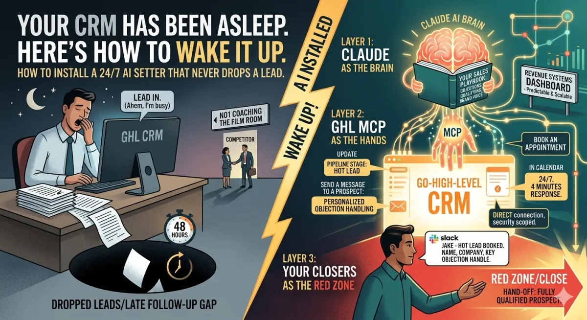 Your CRM Has Been Asleep. Here's How to Wake It Up.