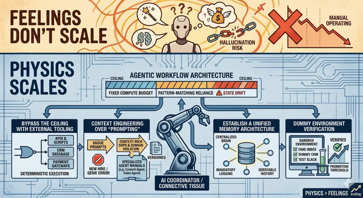 The Physics vs. Feelings of AI: Architecting Autonomous Systems That Actually Scale