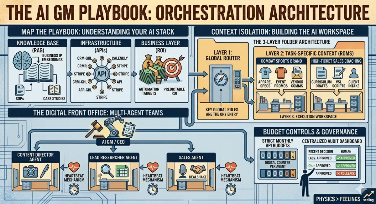 Stop Prompting, Start Managing: The Blueprint for a High-Ticket AI Workforce